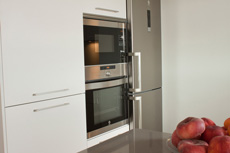 reforma de cocina en pasajes. electrodomésticos