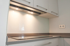 reforma de cocina en pasajes. campana extractora