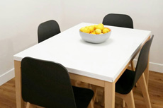 mesa y sillas de cocina