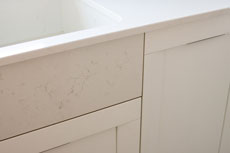 reforma de cocina en oiartzun. detalle de los muebles